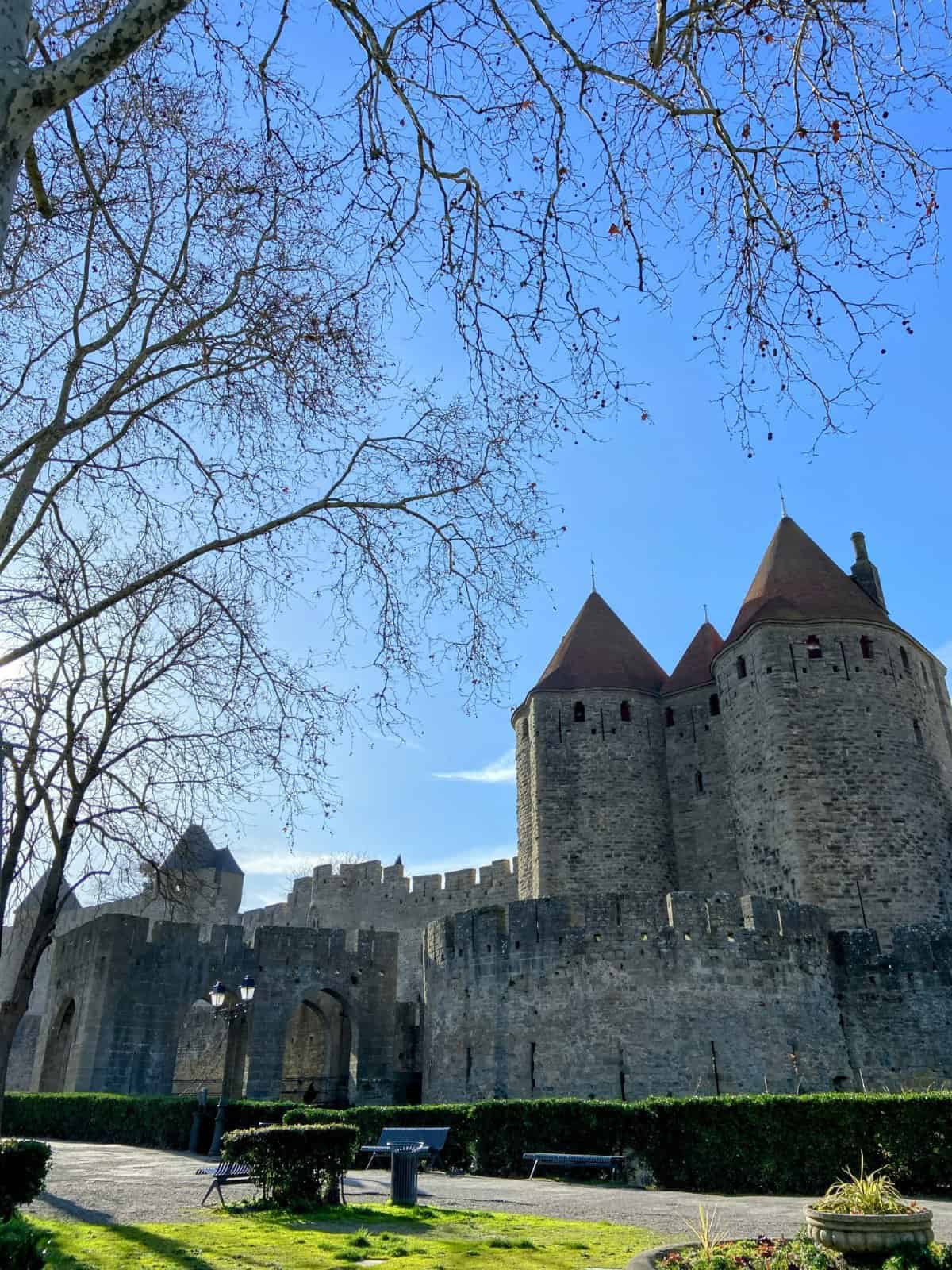 Exterior walls and castles of La Cité de Carcassonne