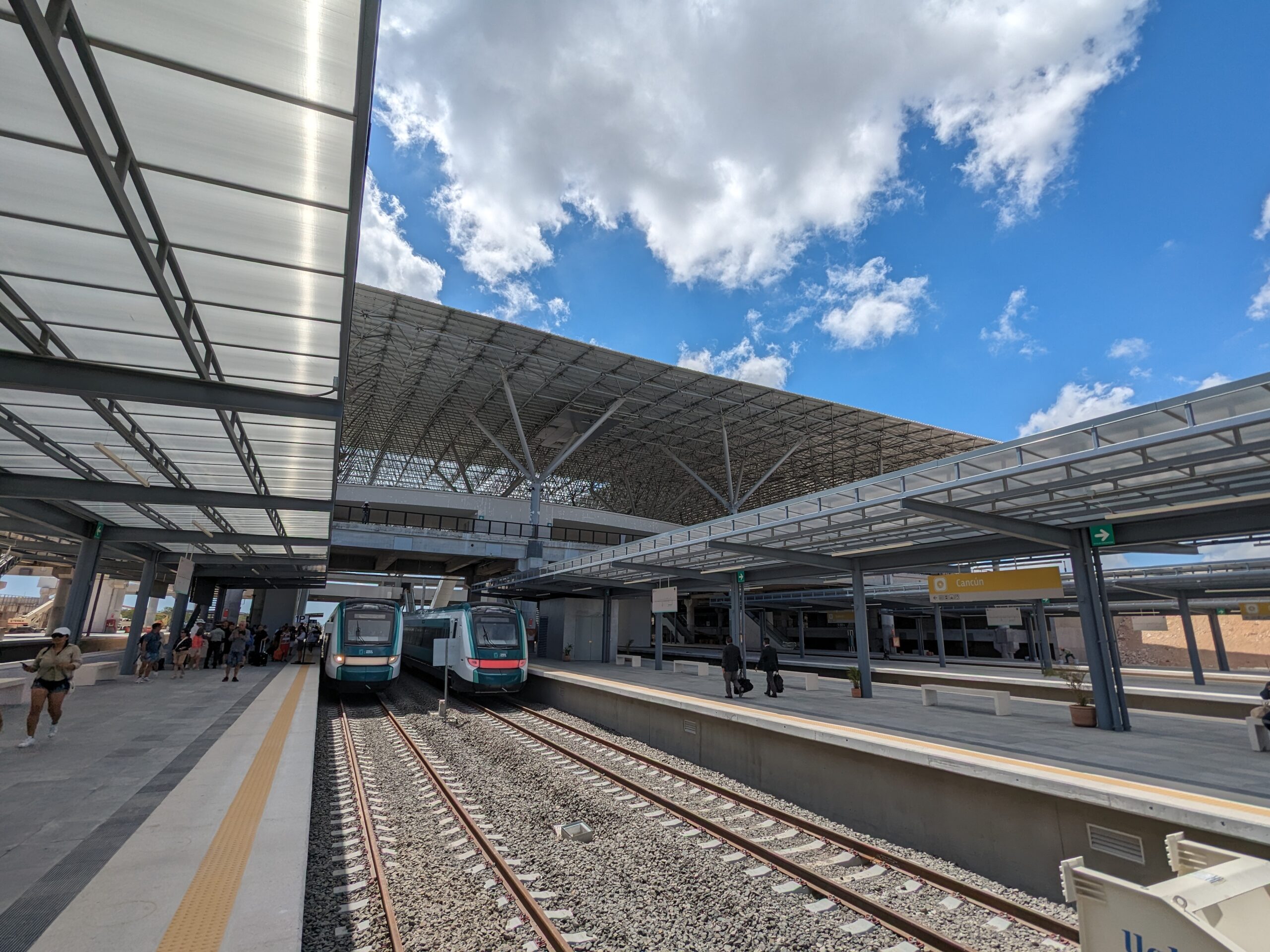 Maya Train in the station