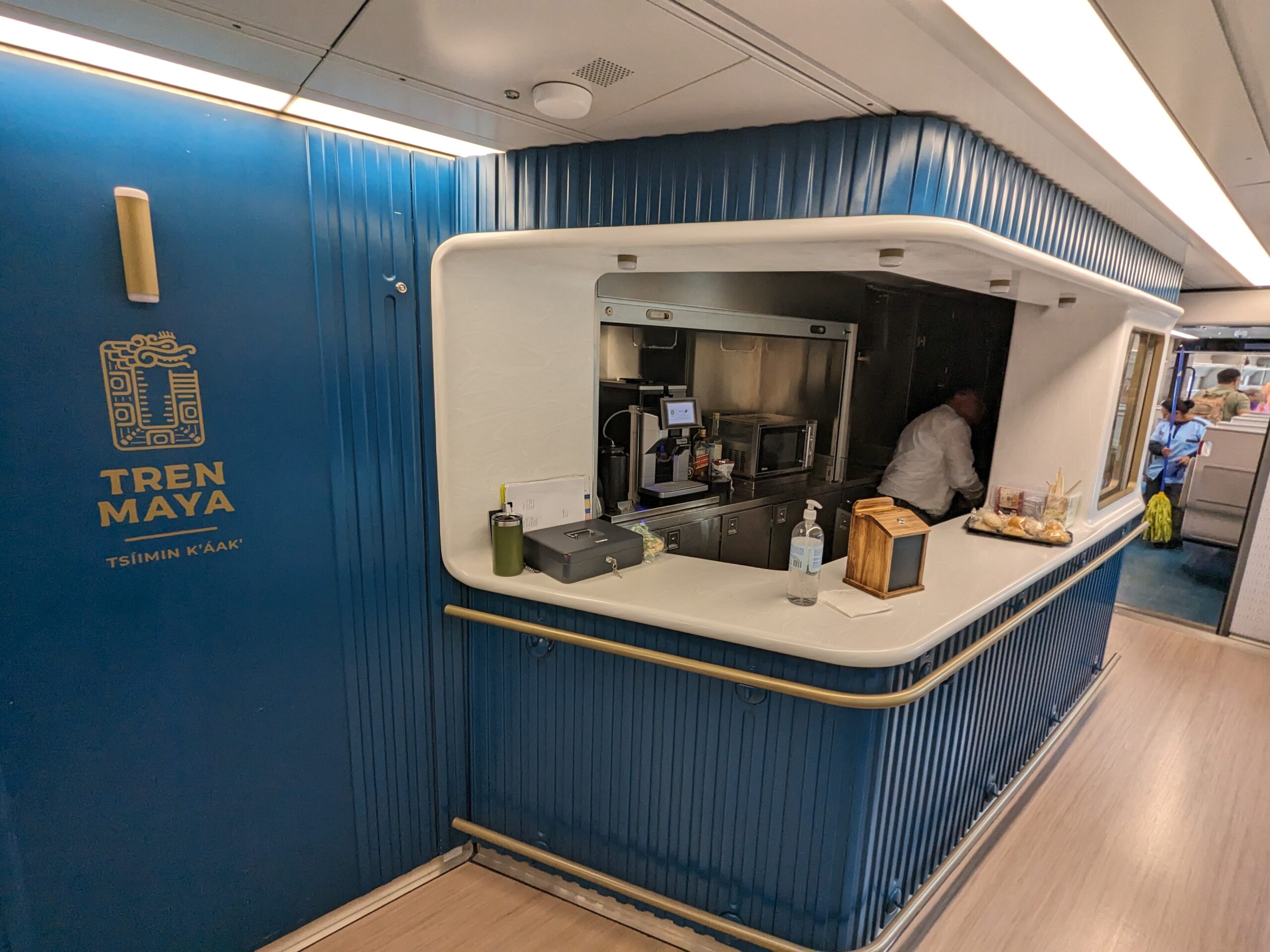 Maya Train dining car