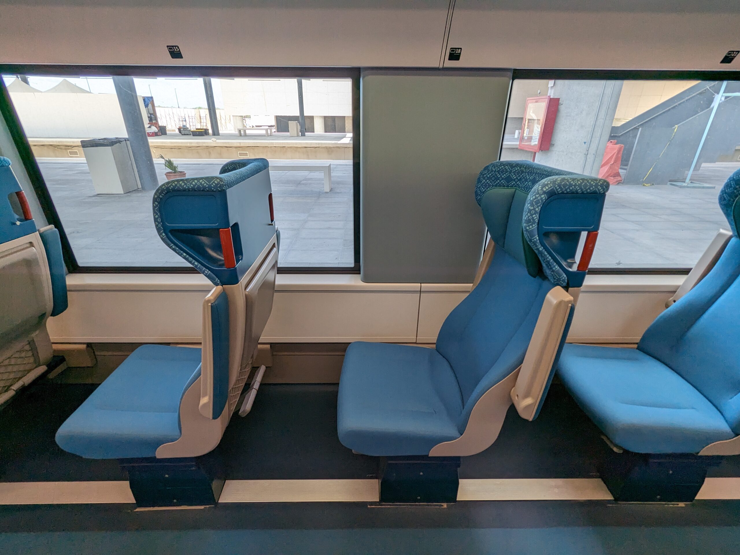 Maya train premier class legroom