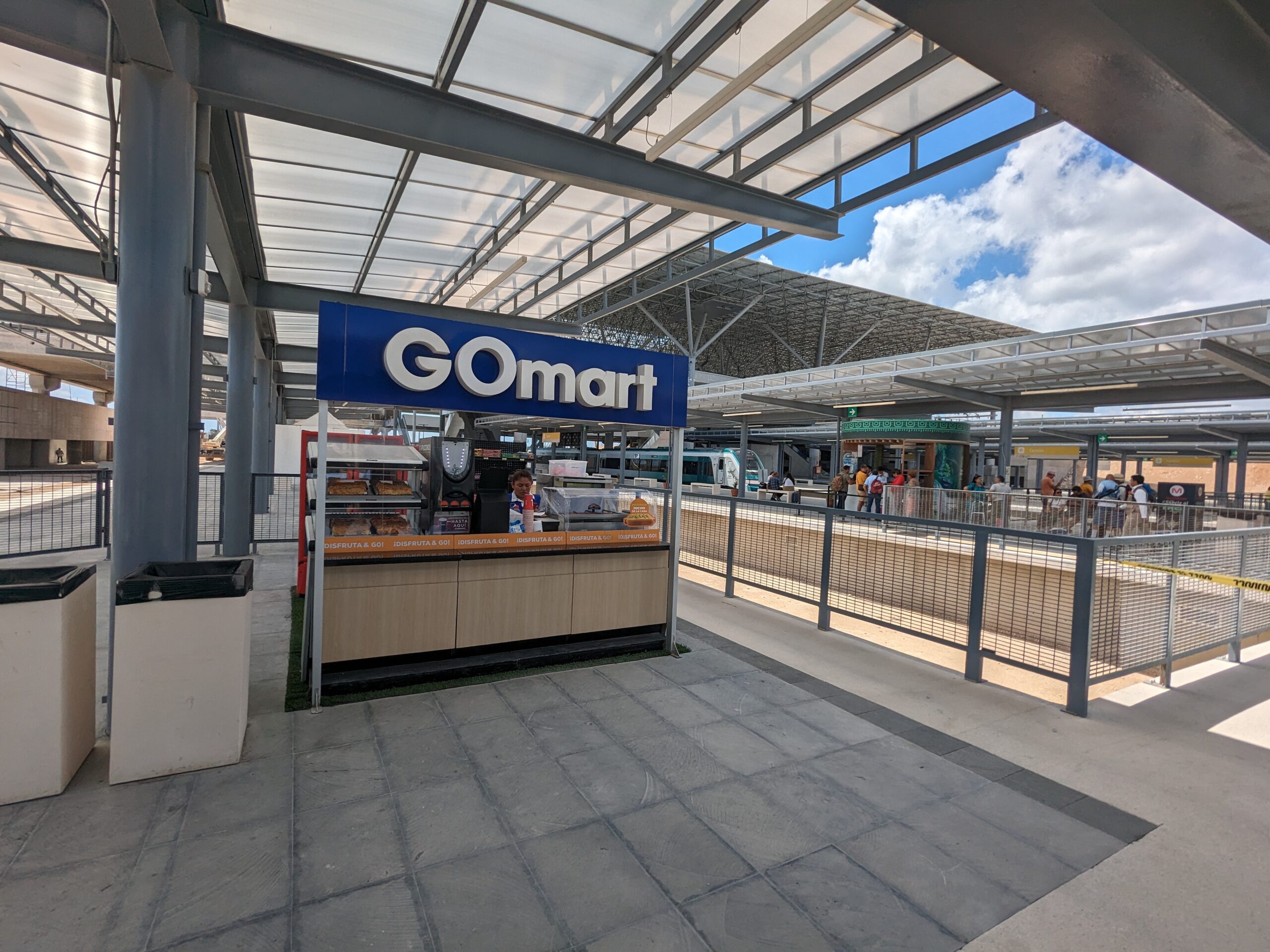 Convenience store at Cancun Station (Maya Train)