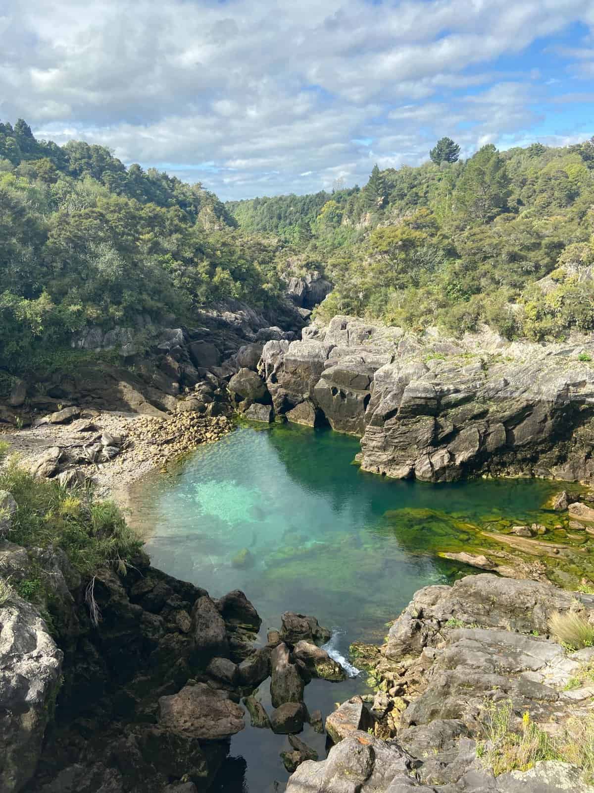 Aratiatia Dam before the rapids