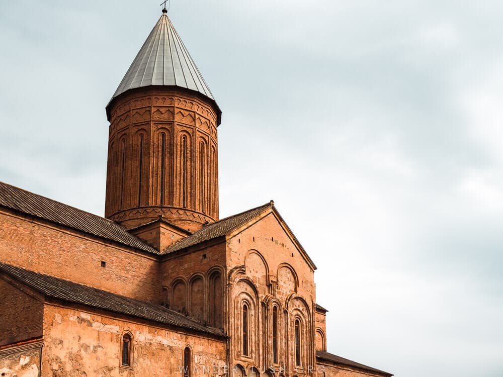 Details of Alaverdi Monastery in Kakheti.