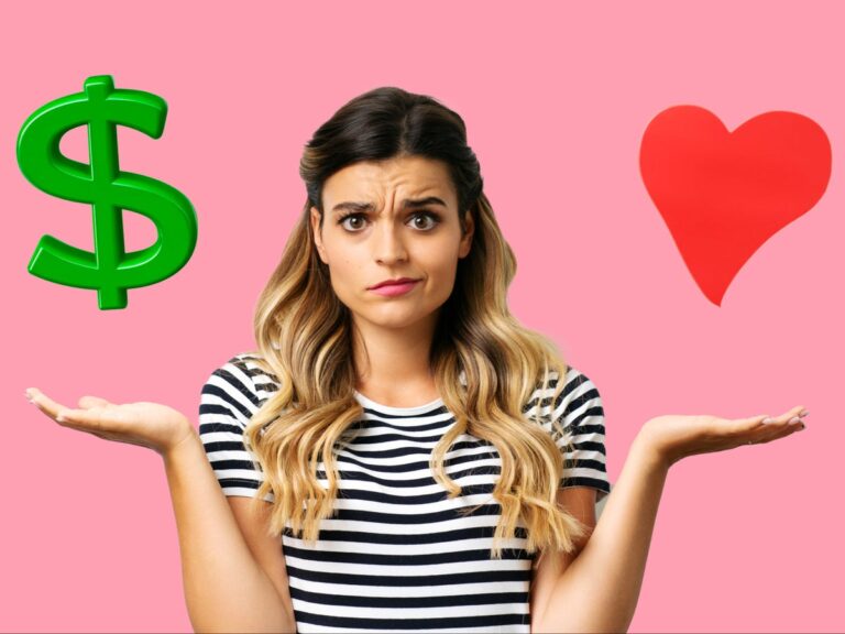 Women reveal why they chose financial security over love