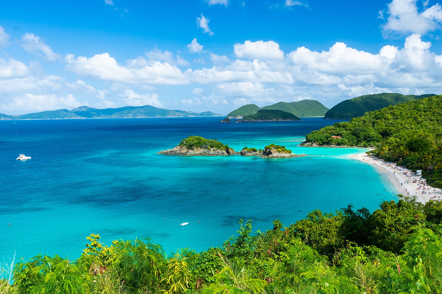 Trunk Bay, St John, US Virgin Islands