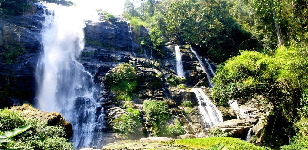 Waterfall on Doi Inthanon, Chiang Mai, Thailand