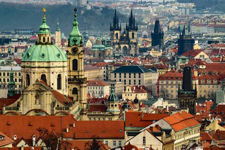 cheapest cities to live as a digital nomad - prague, czech republic