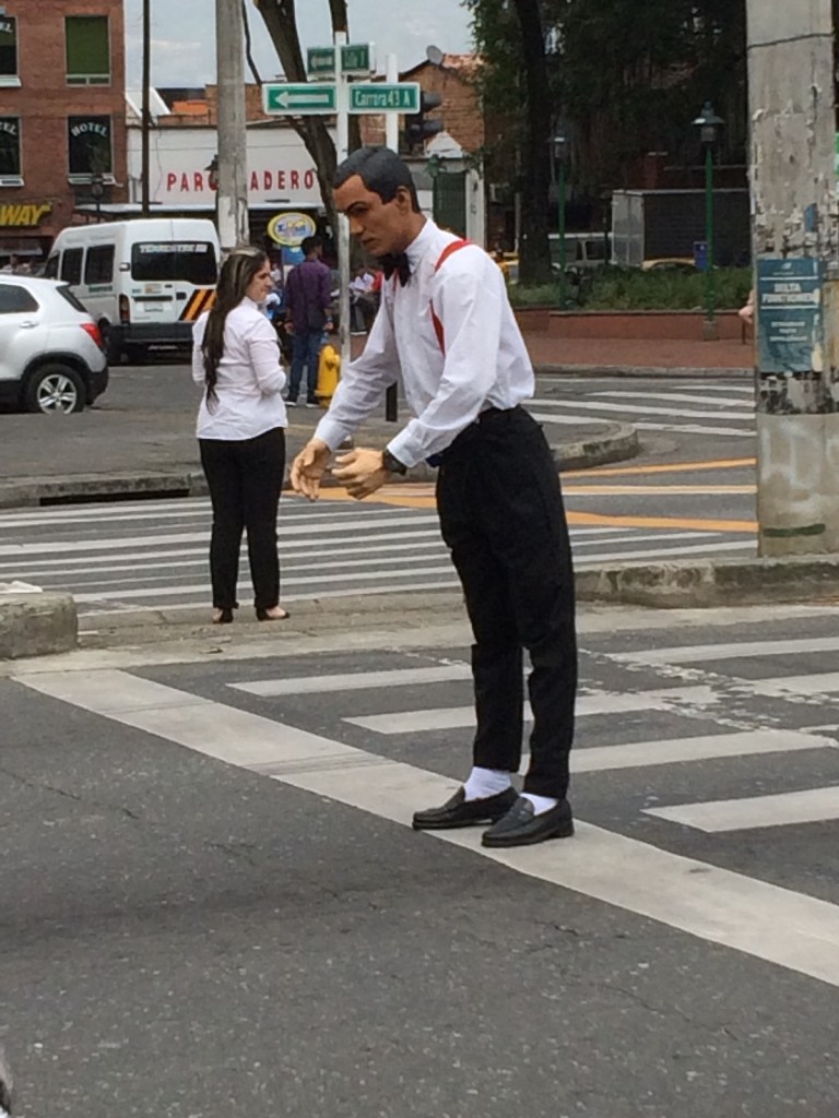 Street performers. 