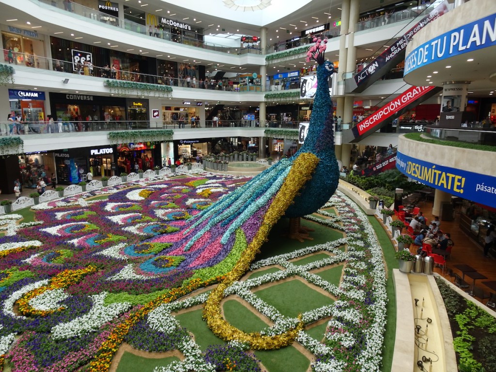 Santa Fe Mall during Flower Fest.