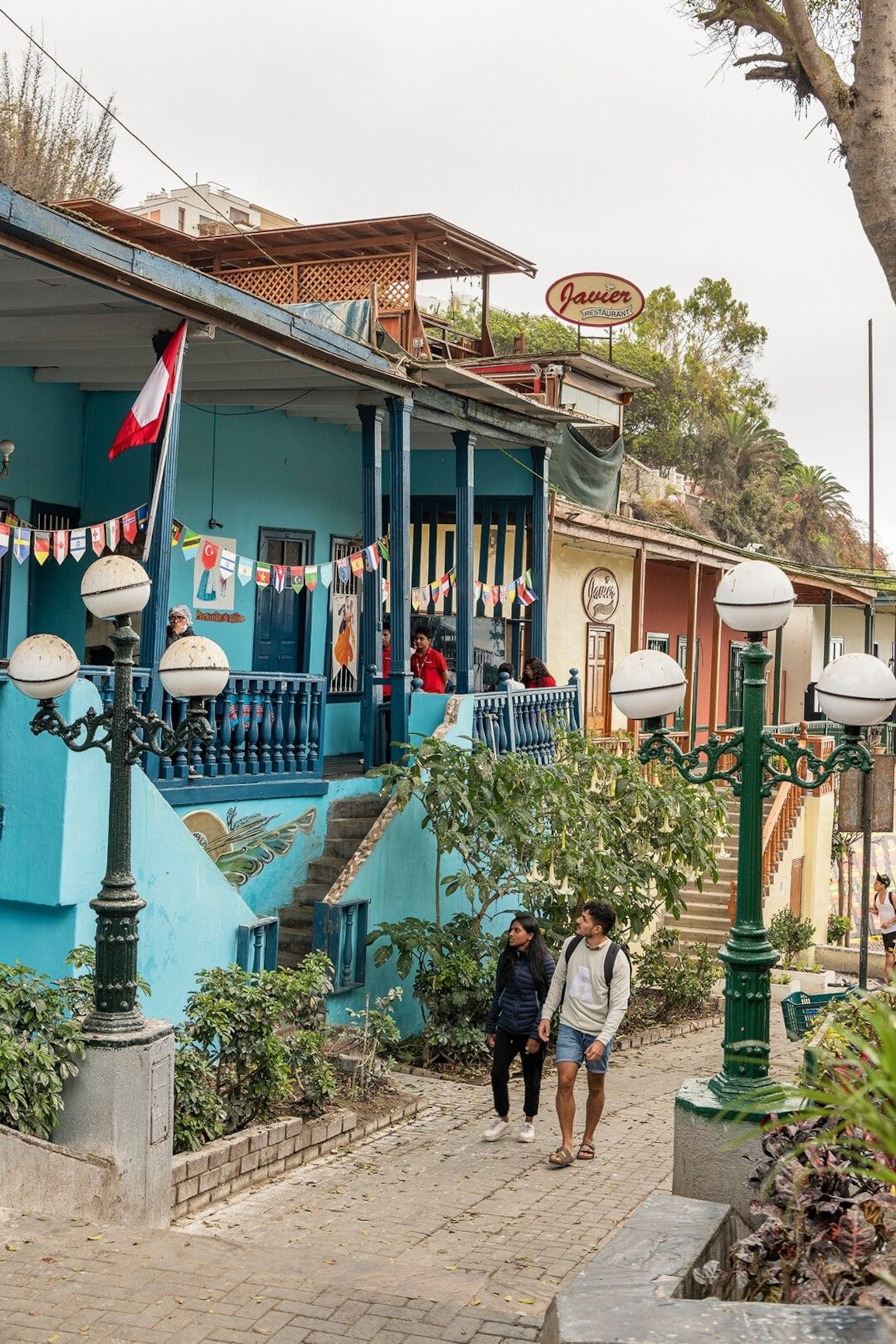 Colourful houses