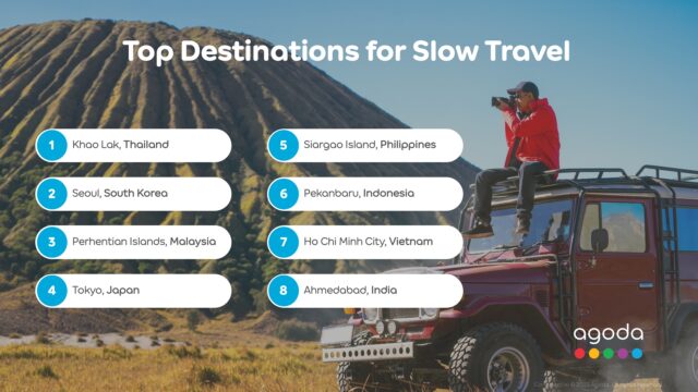 Agoda Reveals: Khao Lak, Seoul, and Perhentian Island are the Top Destinations for Slow Travel - Punto! Central Luzon