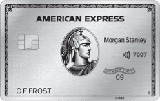 The Platinum Card from American Express Exclusively for Morgan Stanley