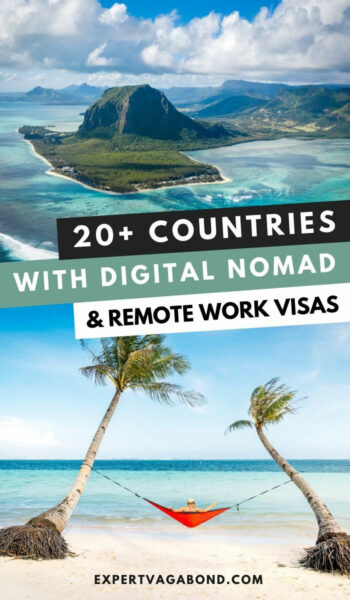 Countries with digital nomad and remote work visas. Discover what conditions you need and how to apply for the visas. #Remotework #Digitalnomad #Visas