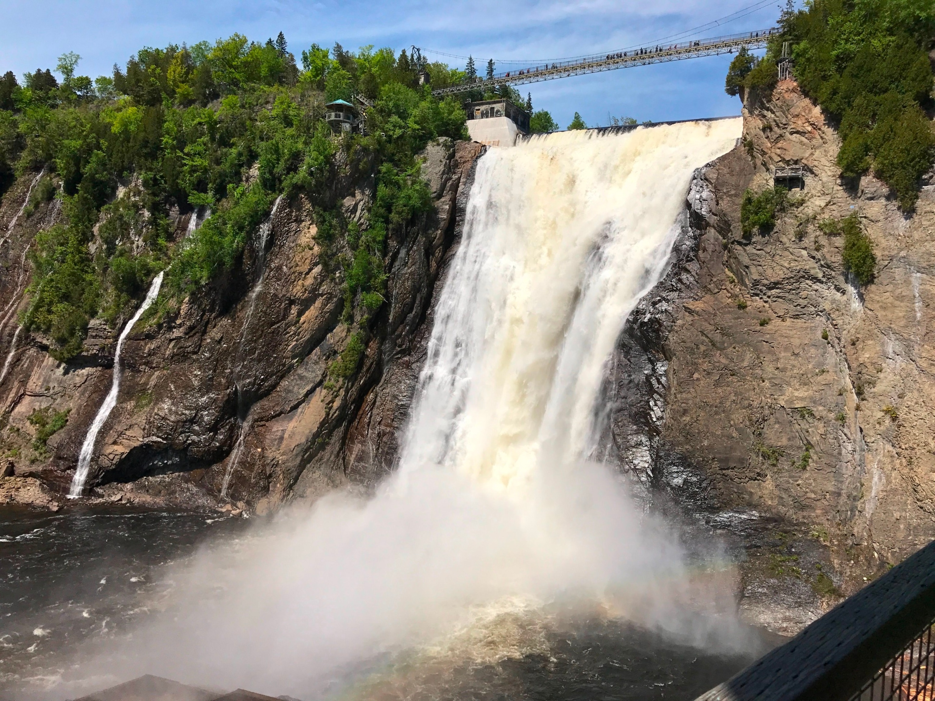 PHOTO: The Montmorency Falls on the Montmorency River in Quebec, Canada, June 6, 2017.