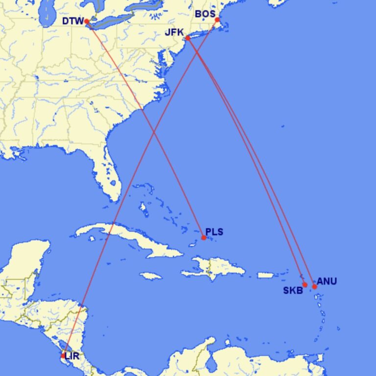 Delta Adds Seasonal Routes to Turks & Caicos, Antigua, St. Kitts & More!