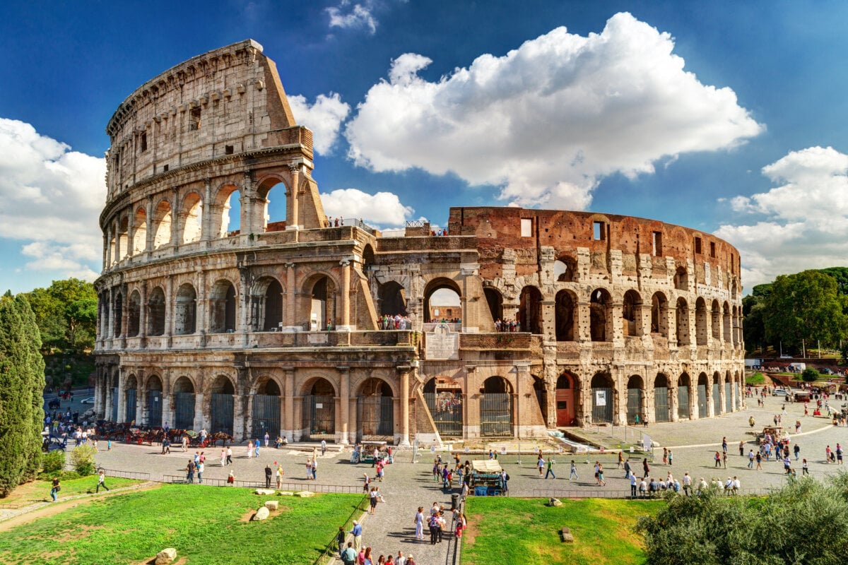 Colosseum in Rome, one of the best places to visit in Italy