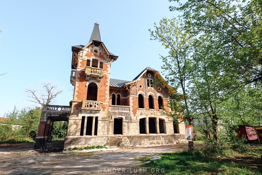 A heritage house in Poti, Georgia.