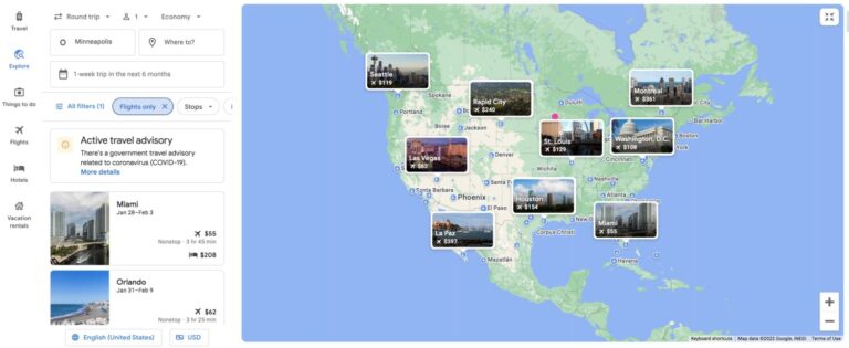 Google Flights Explore: How to Find Cheap Flights to Anywhere