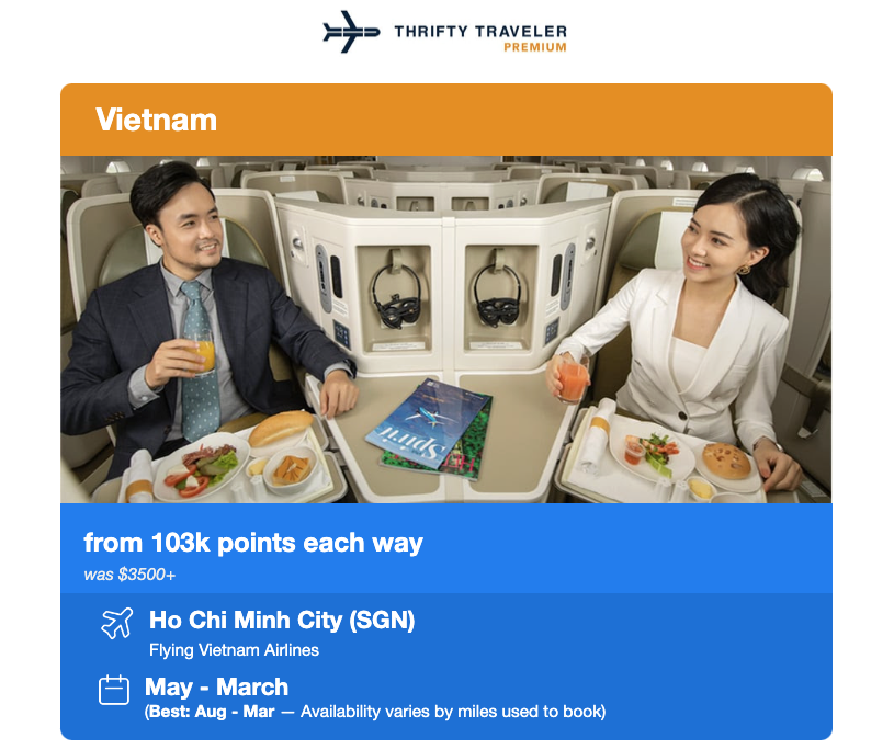 Vietnam Airlines Business Class