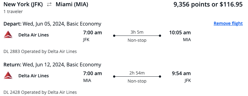 Delta Chase Flight