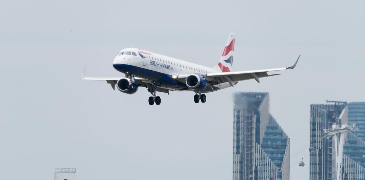 British Airways plane