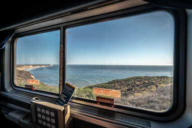 ocean views from the amtrak coast starlight 