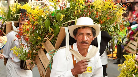 Alamy Medellín's Feria de las Flores festival is the city's biggest annual cultural event (Credit: Alamy)