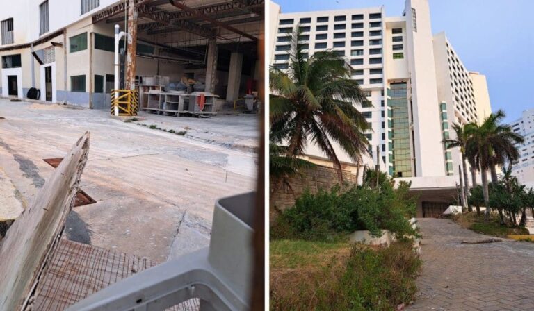 This Giant Scary Abandoned Resort Is Haunting Cancun Beach