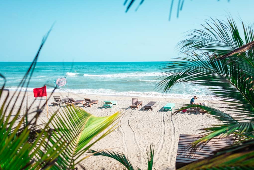 A photo of the beach at Costeño Beach, Colombia