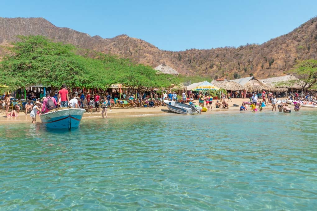 boat tour to playa grande in colombia