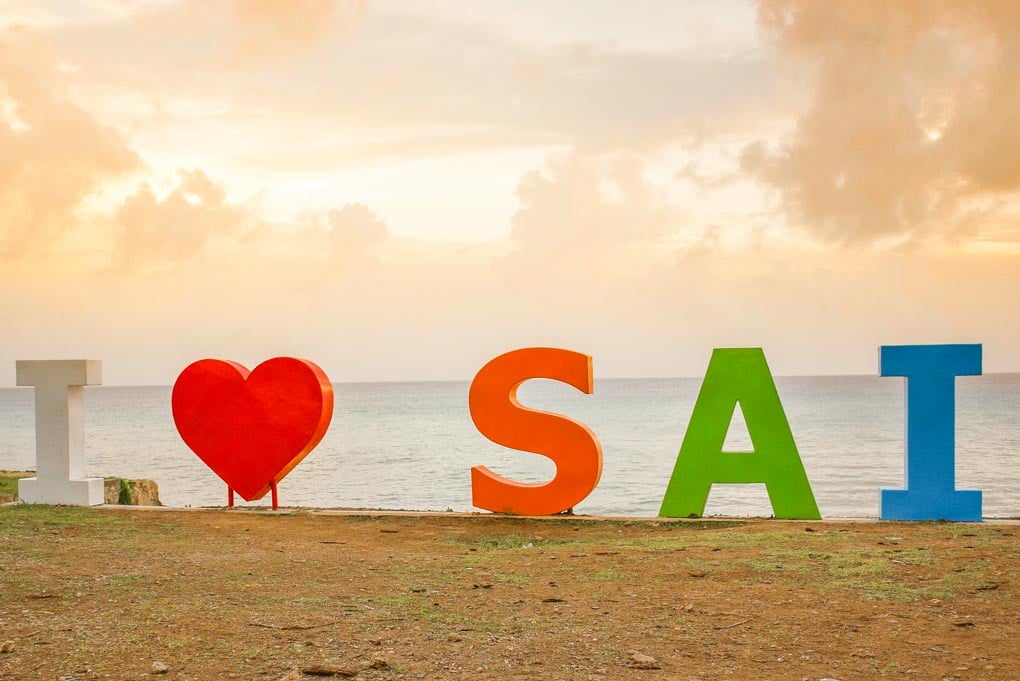 i heart sai sign