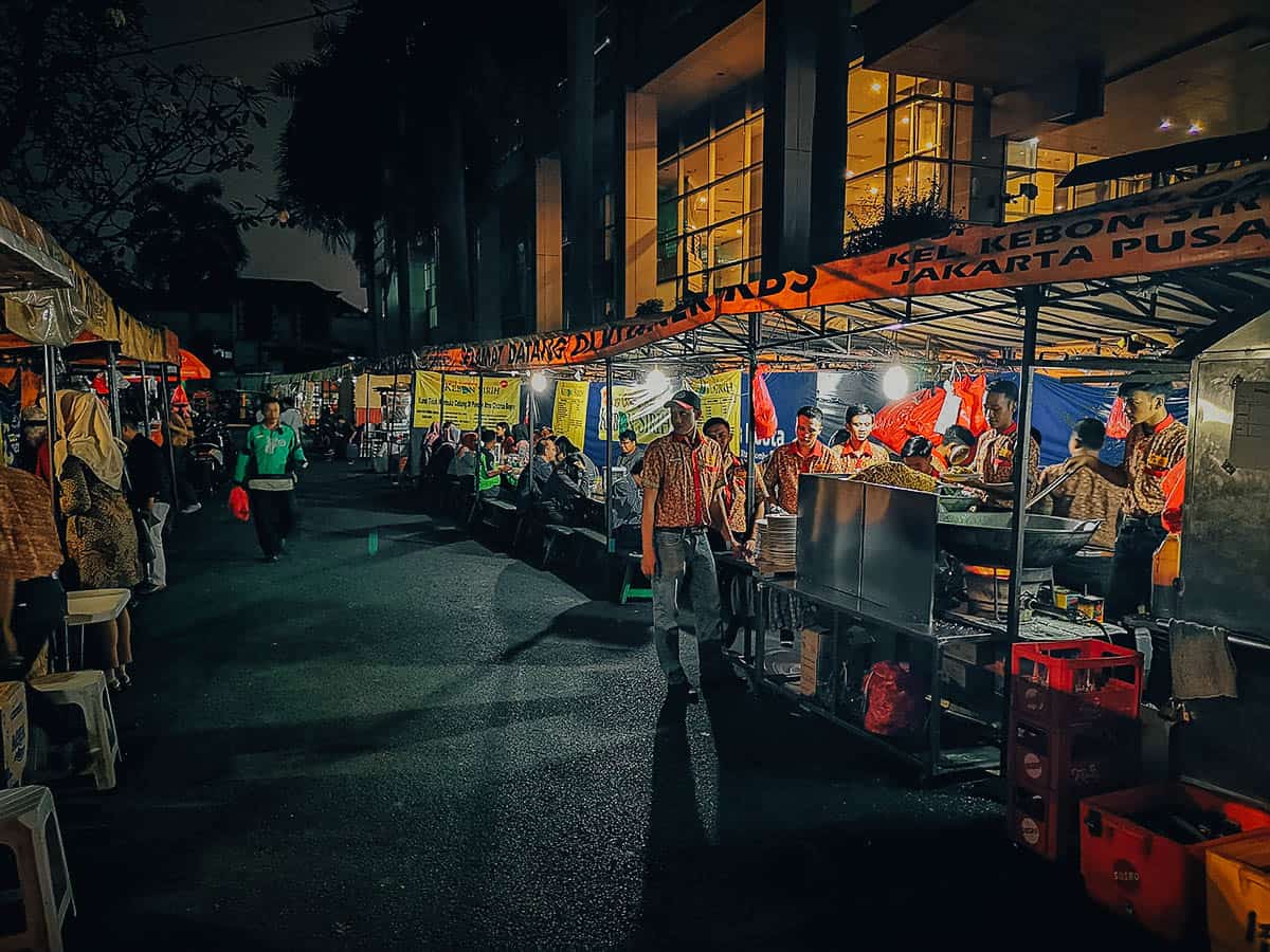 Nasi Goreng Kambing Kebon Sirih, Jakarta, Indonesia