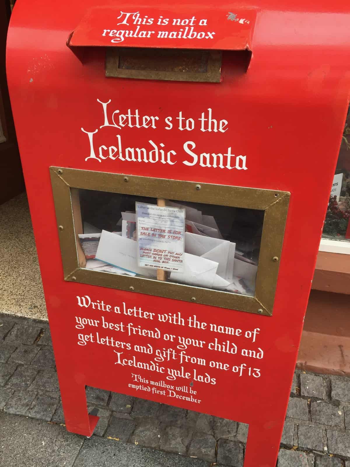 Beat the post travel blues by sending yourself some snail mail - like a letter from Icelandic Santa!