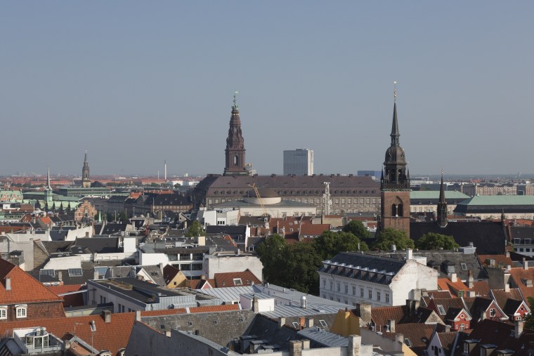 Blick vom Runden Turm ?ber Kopenhagen