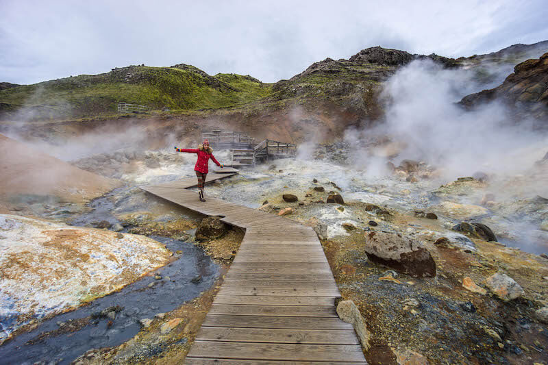 Solo female travel in Reykjavik Iceland