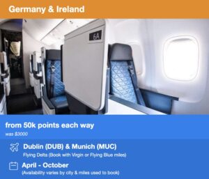 8 Business Class Flights You Can Book for 50K Points (Or Less!)