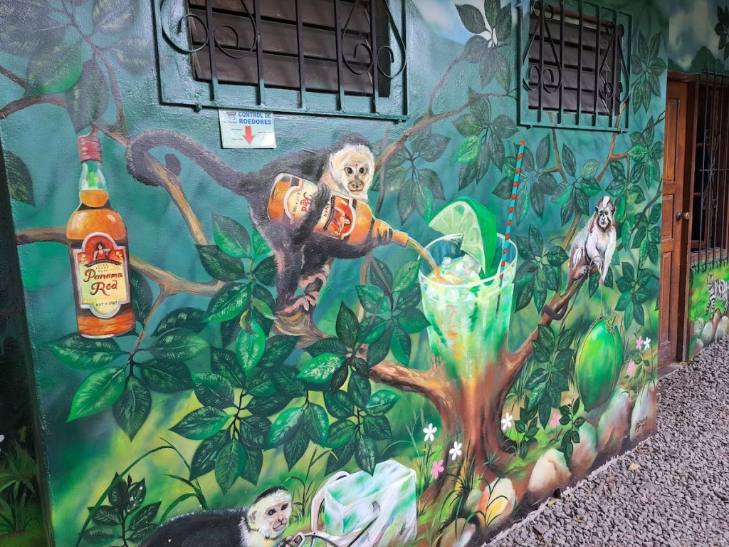 Street art in Boquete, Panama