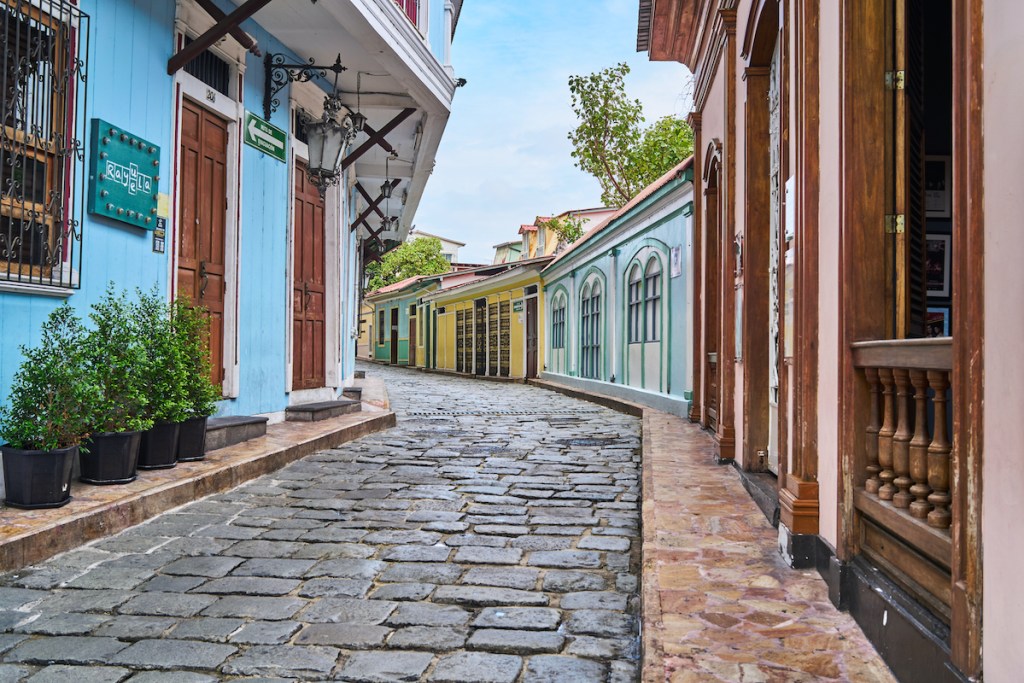 Las Peñas neighborhood, Guayaquil, Ecuador.