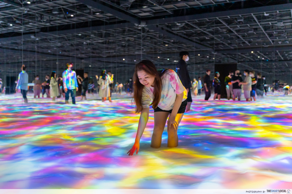 digital nomad visas - teamLab Planets Tokyo Toyos