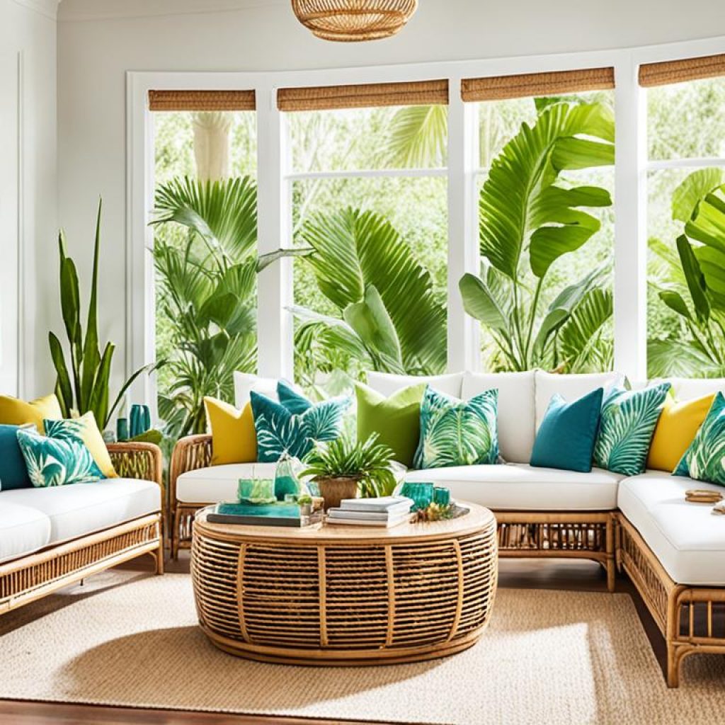 tropical home decor