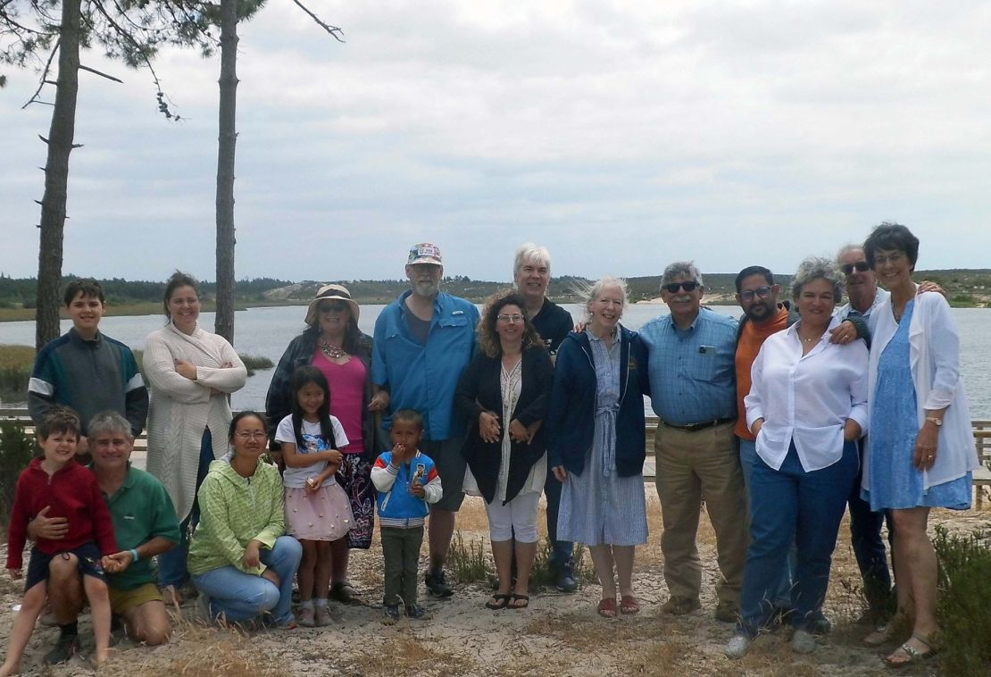 The couple celebrate Wilson's first birthday in Portugal with friends.