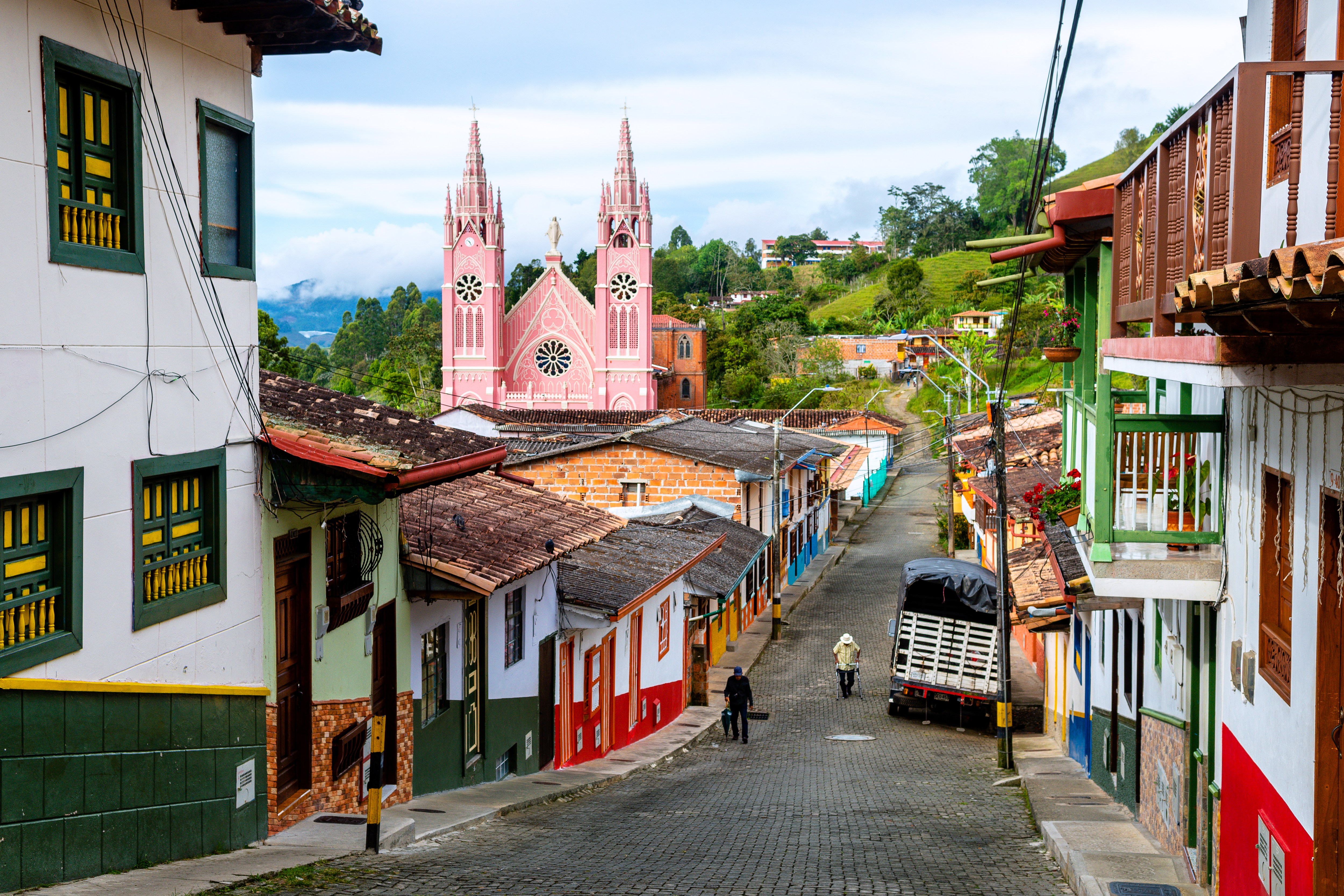 The town of Jerico in Antioquia