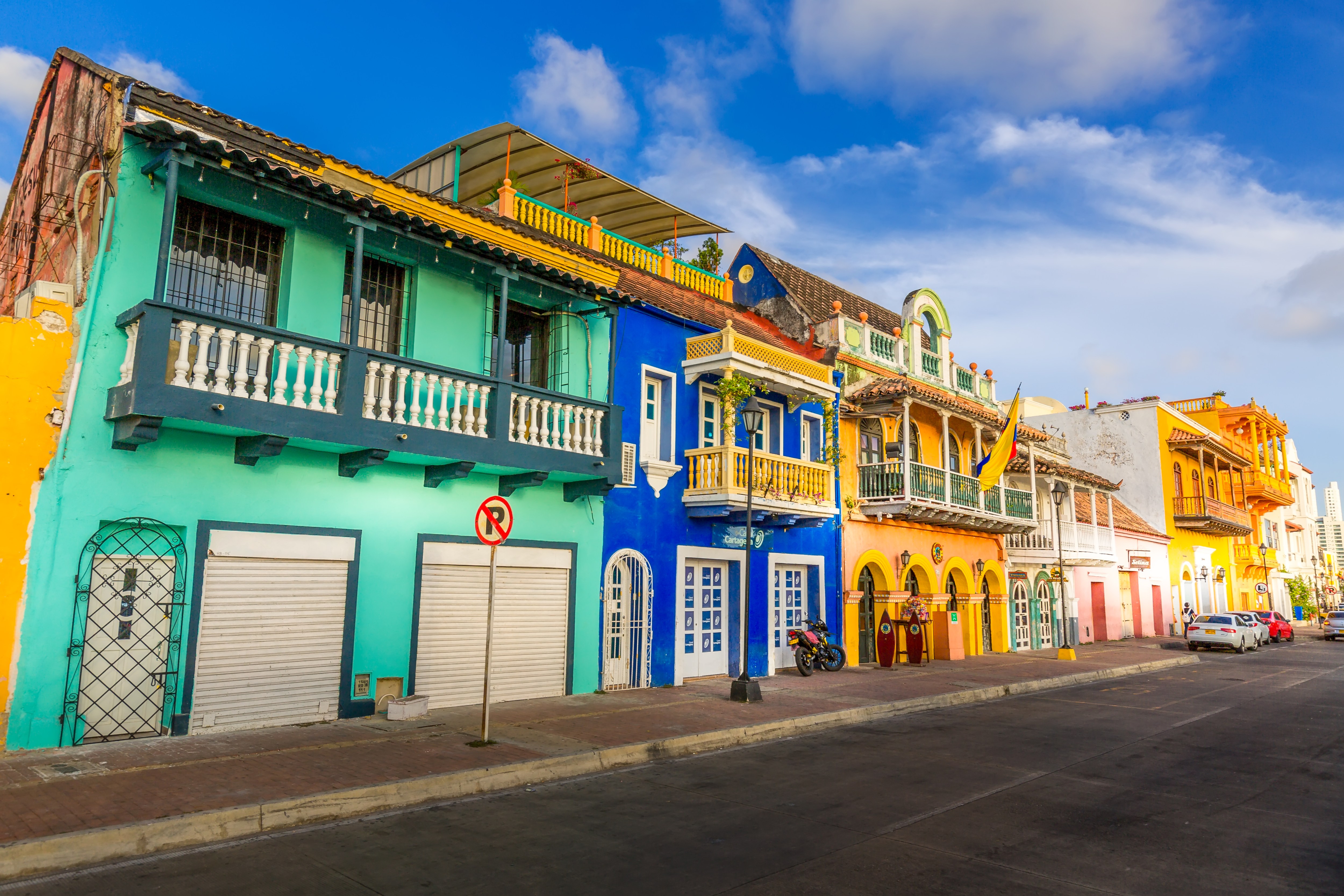 The Getsemani district of Cartagena