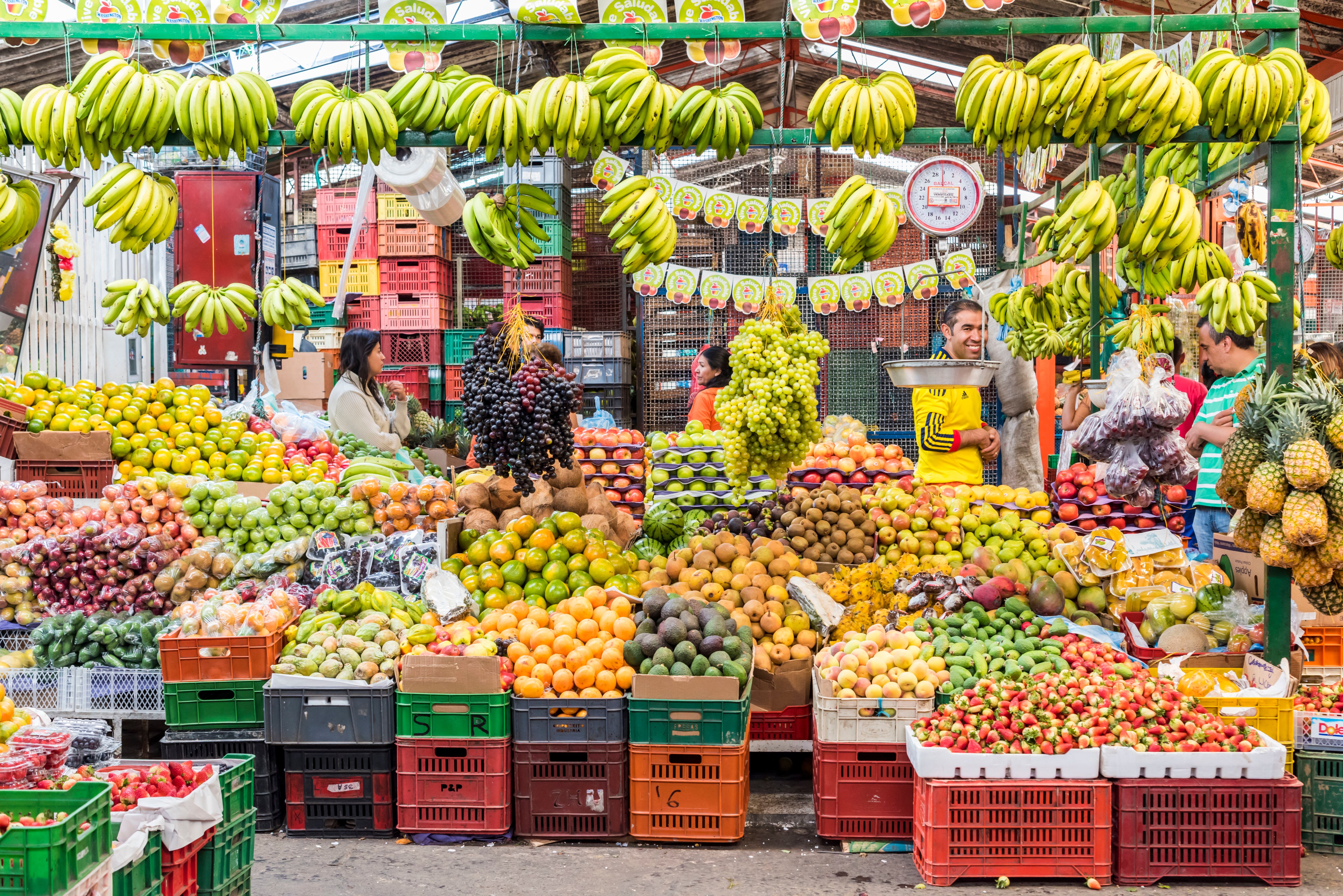 Paloquemao market in Bogota