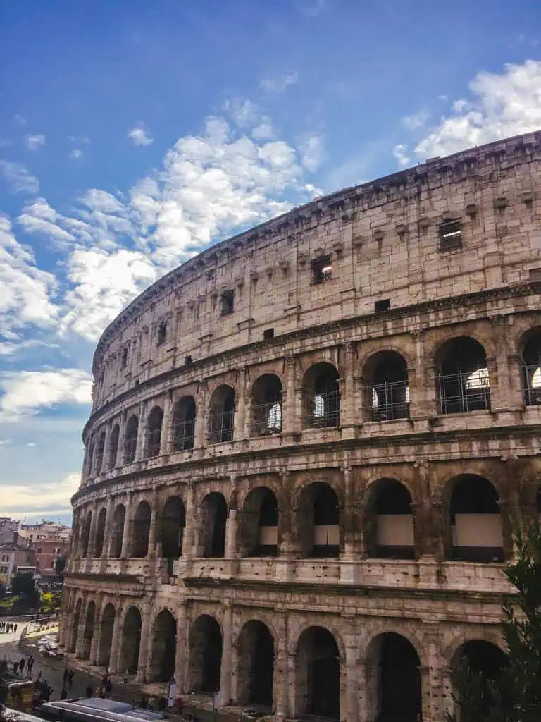 Rome Colosseum, Italy itinerary