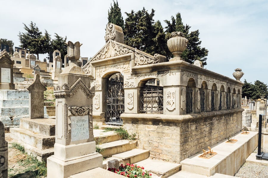 A mausoleum in Balakhani, Baku.