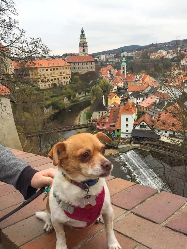 Ellie in Cesky Krumlov