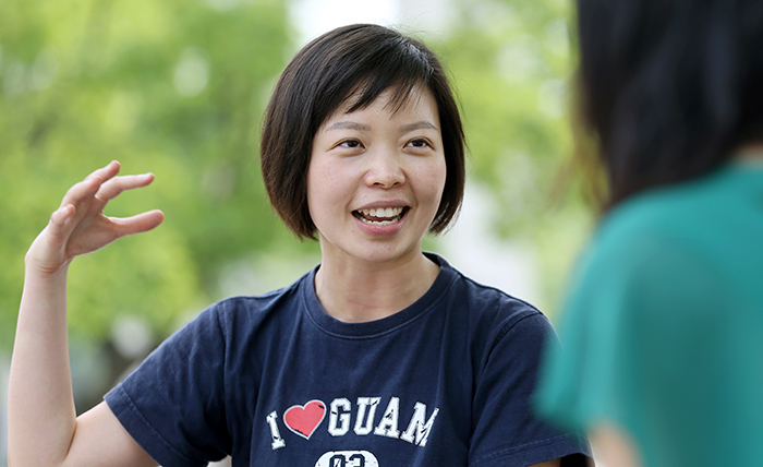 Diana Lim says, "Travelling around Korea on a bicycle is on my bucket list." (photo: Jeon Han) 