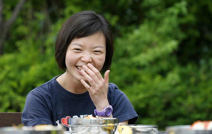 Diana Lim is Korea.net's third reader to visit our offices. (photo: Jeon Han) 