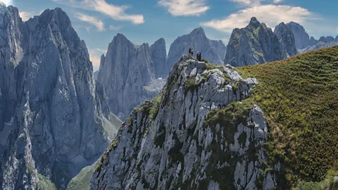 Peter Elia The Accursed Mountains are "the most inexplicable, the most inaccessible and the wildest mountain range in the Balkans" (Credit: Peter Elia)